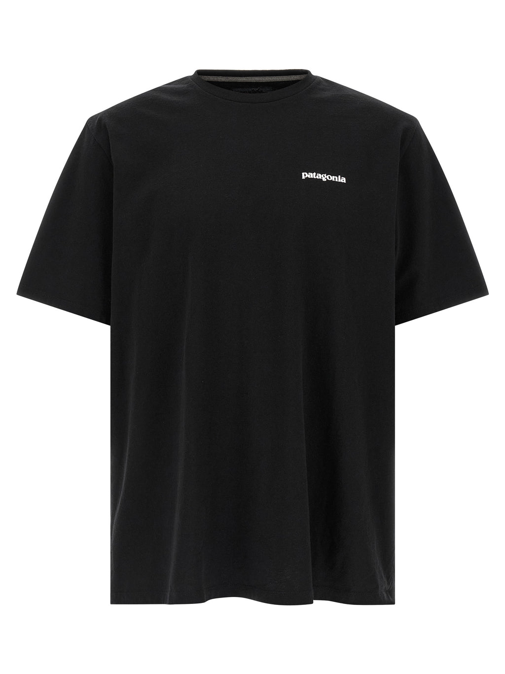 PATAGONIA Schwarzes Baumwoll-T-Shirt