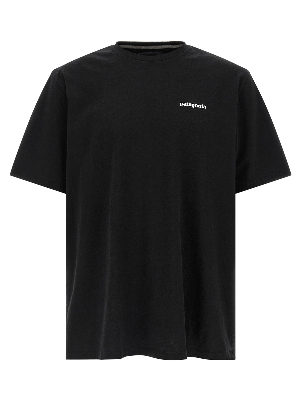 PATAGONIA Schwarzes Baumwoll-T-Shirt