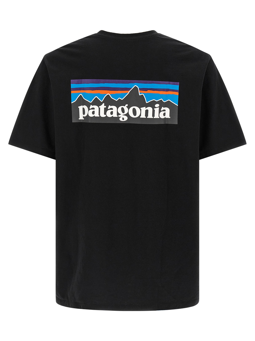 PATAGONIA Schwarzes Baumwoll-T-Shirt