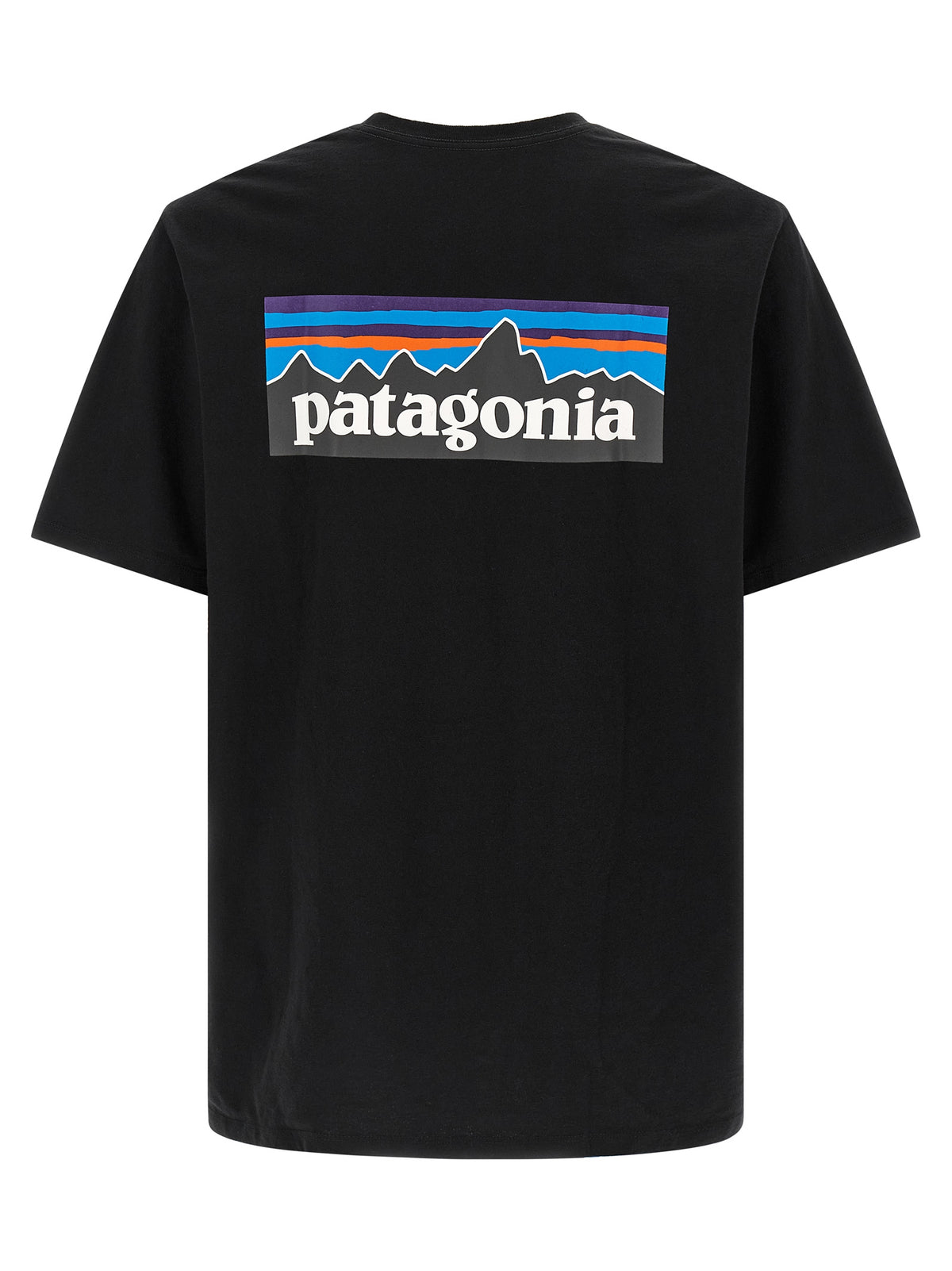 PATAGONIA Schwarzes Baumwoll-T-Shirt