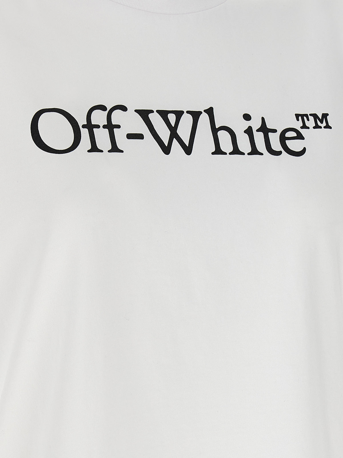 Off-White Weißes Baumwoll-T-Shirt