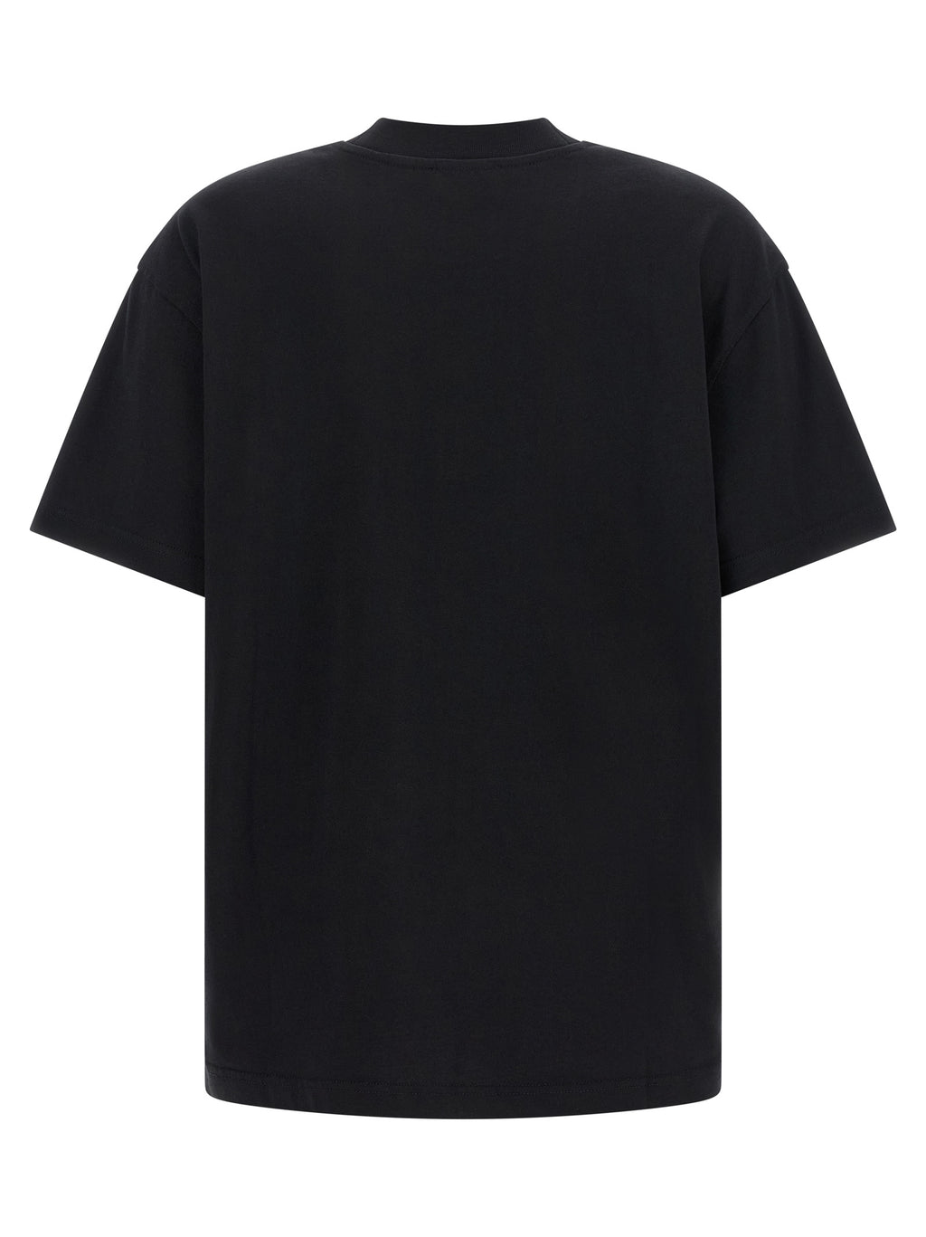Off-White Schwarzes Baumwoll-T-Shirt