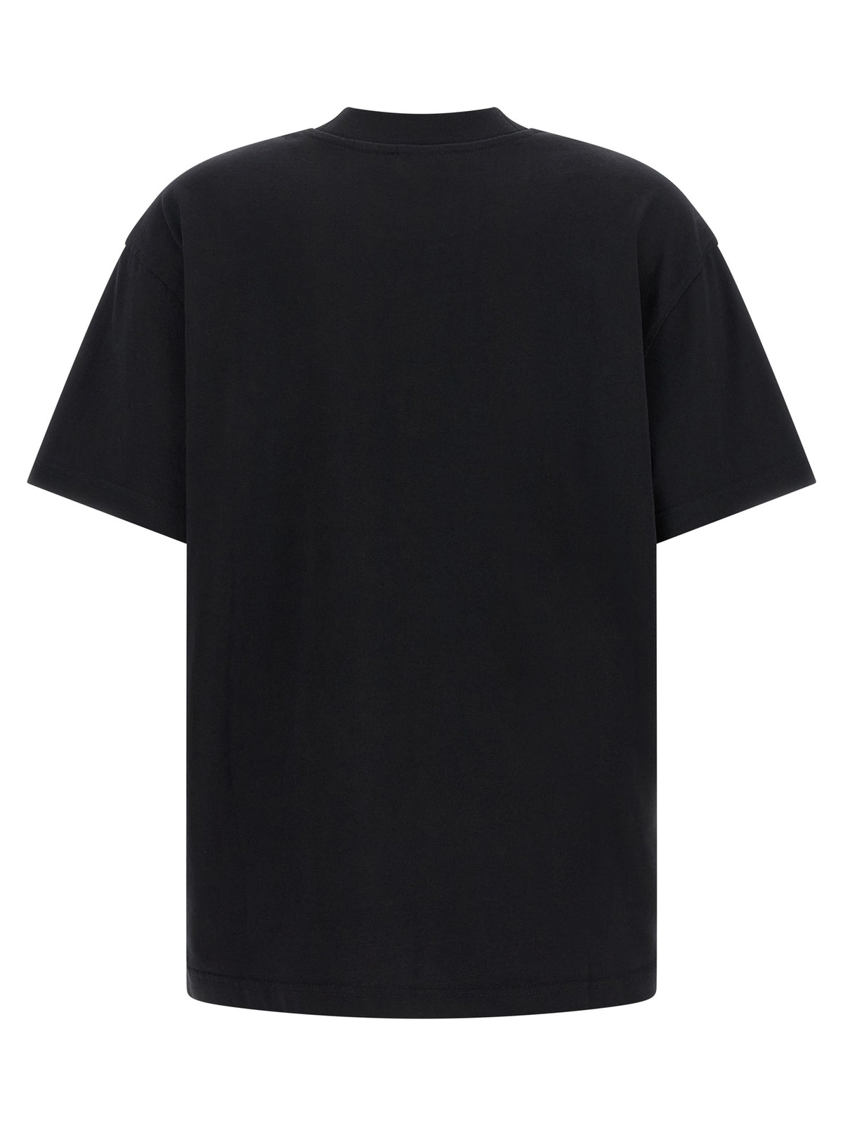 Off-White Schwarzes Baumwoll-T-Shirt