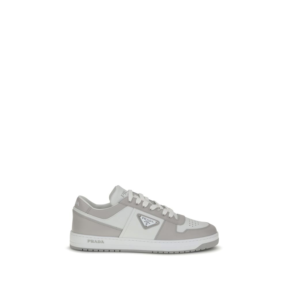 Prada Multicolor Calf Leather Bos Taurus Low Top Sneakers