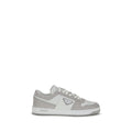 Prada Multicolor Calf Leather Bos Taurus Low Top Sneakers