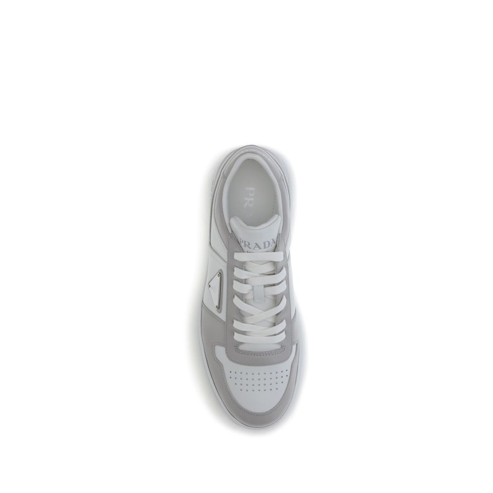 Prada Multicolor Calf Leather Bos Taurus Low Top Sneakers