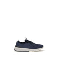 Brunello Cucinelli Blaue Baumwoll-Sneaker im Athletic-Stil