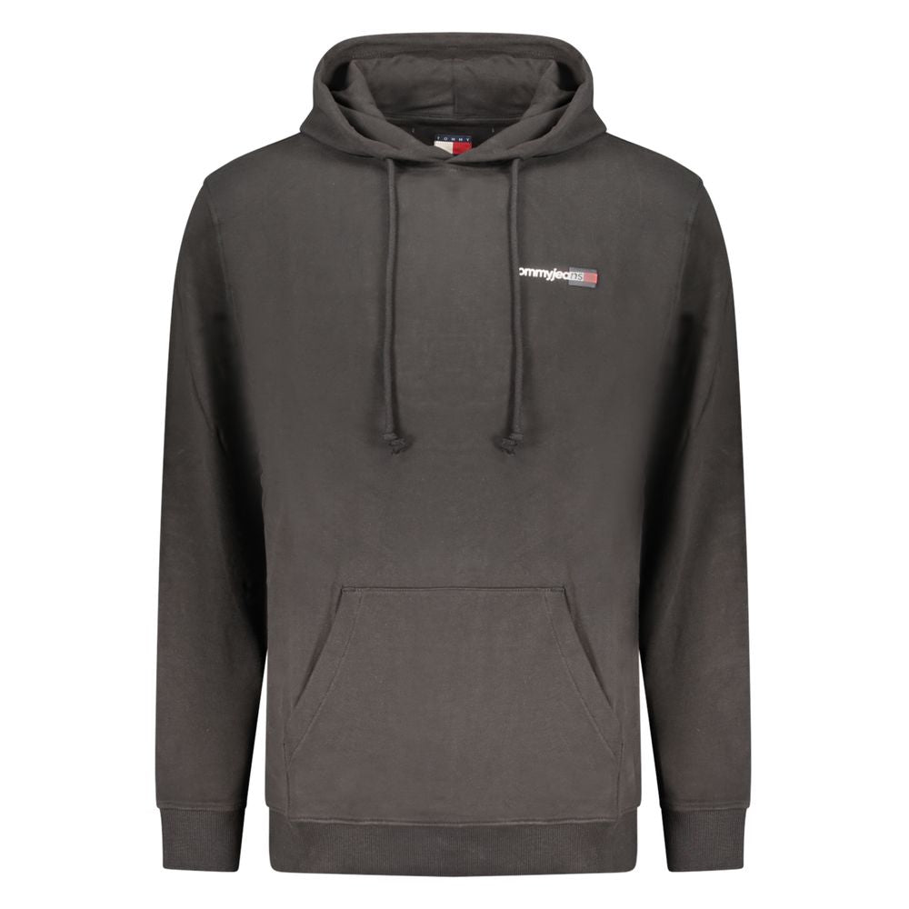 Tommy Hilfiger Schwarzer Baumwoll-Sweatshirt