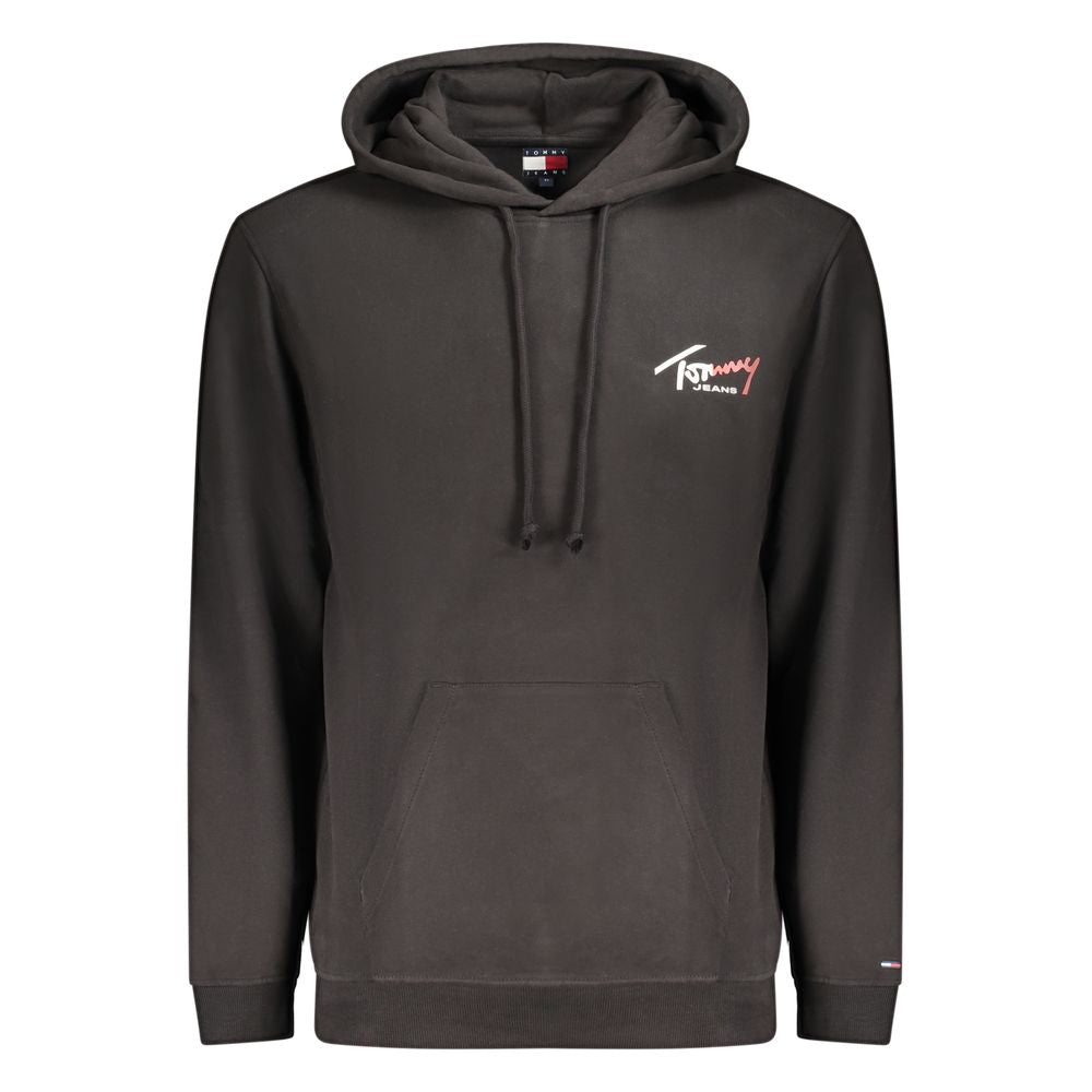 Tommy Hilfiger Schwarzer Baumwoll-Sweatshirt
