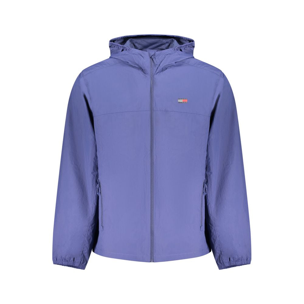 Tommy Hilfiger Blaue Herrenjacke aus Polyamid