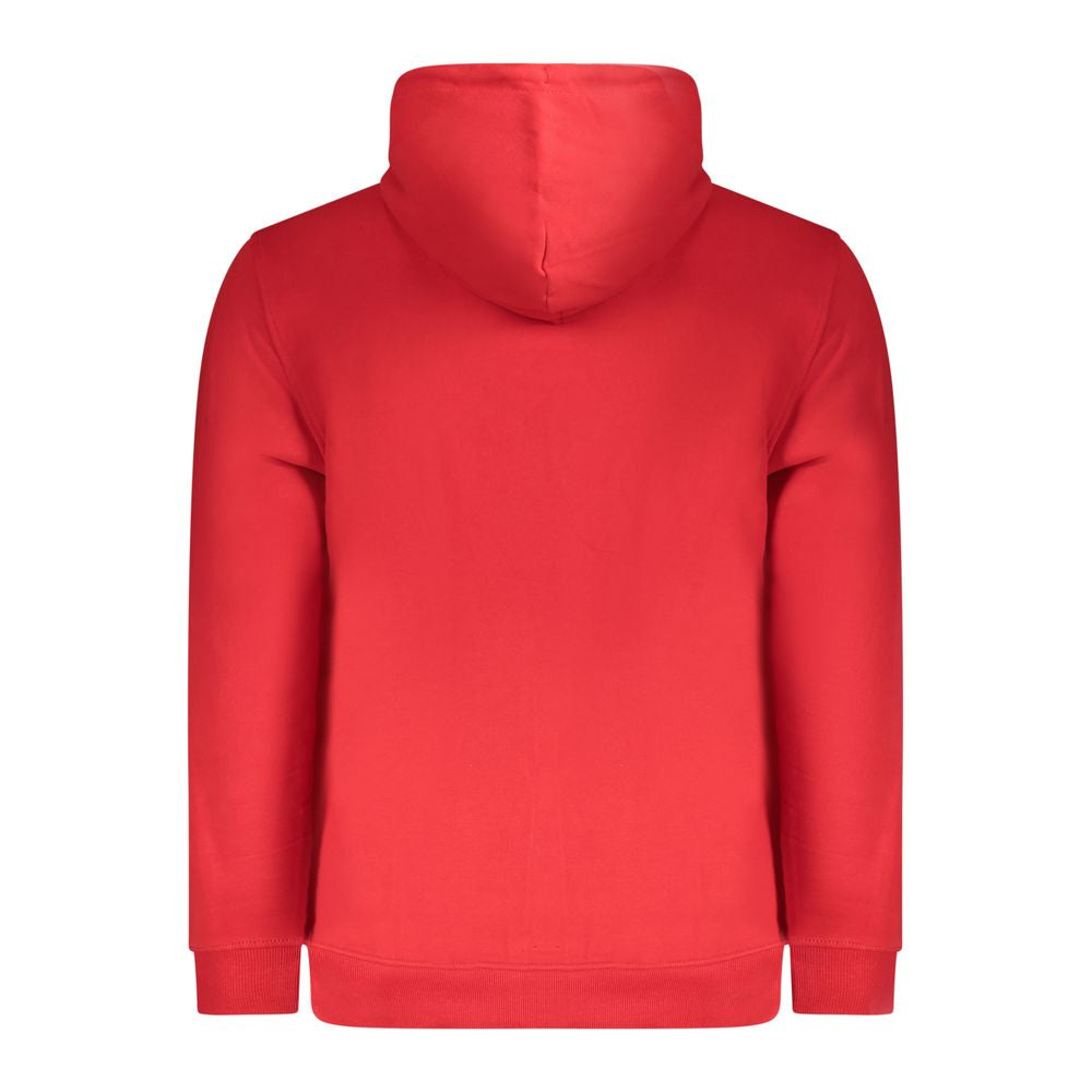 Tommy Hilfiger Rotes Herren-Sweatshirt aus Baumwolle