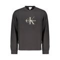 Calvin Klein Schwarzer Baumwoll-Herren-Sweatshirt
