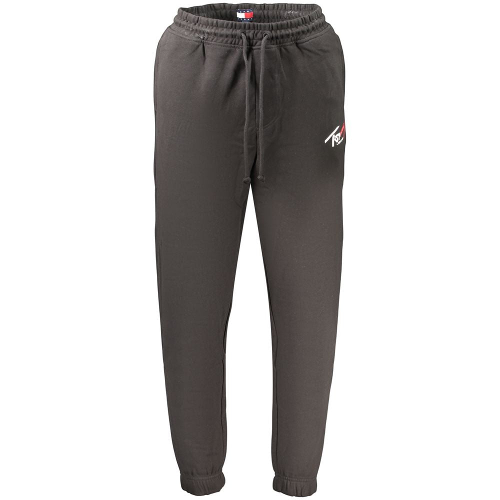 Tommy Hilfiger Schwarze Baumwollhose