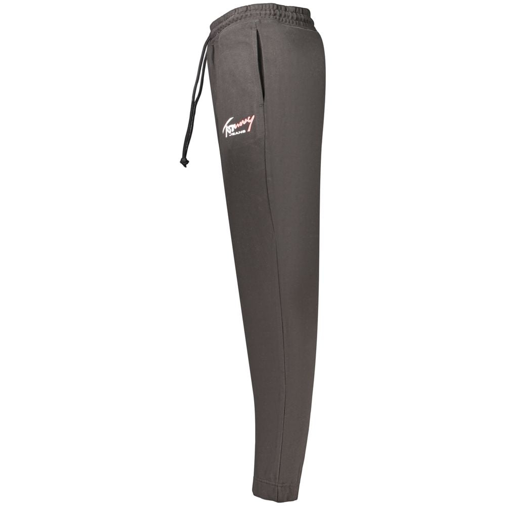 Tommy Hilfiger Schwarze Baumwollhose
