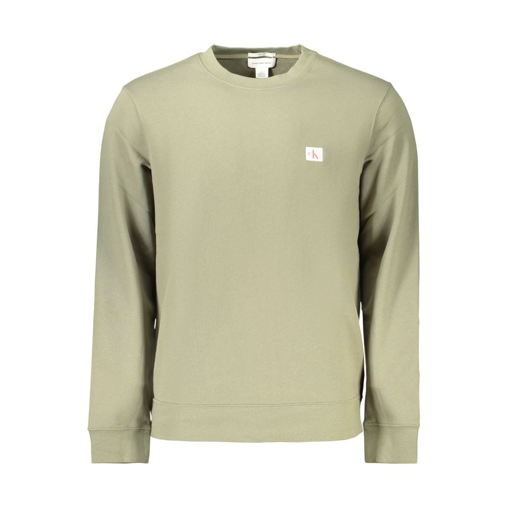 Calvin Klein Grüner Baumwollpullover für Herren