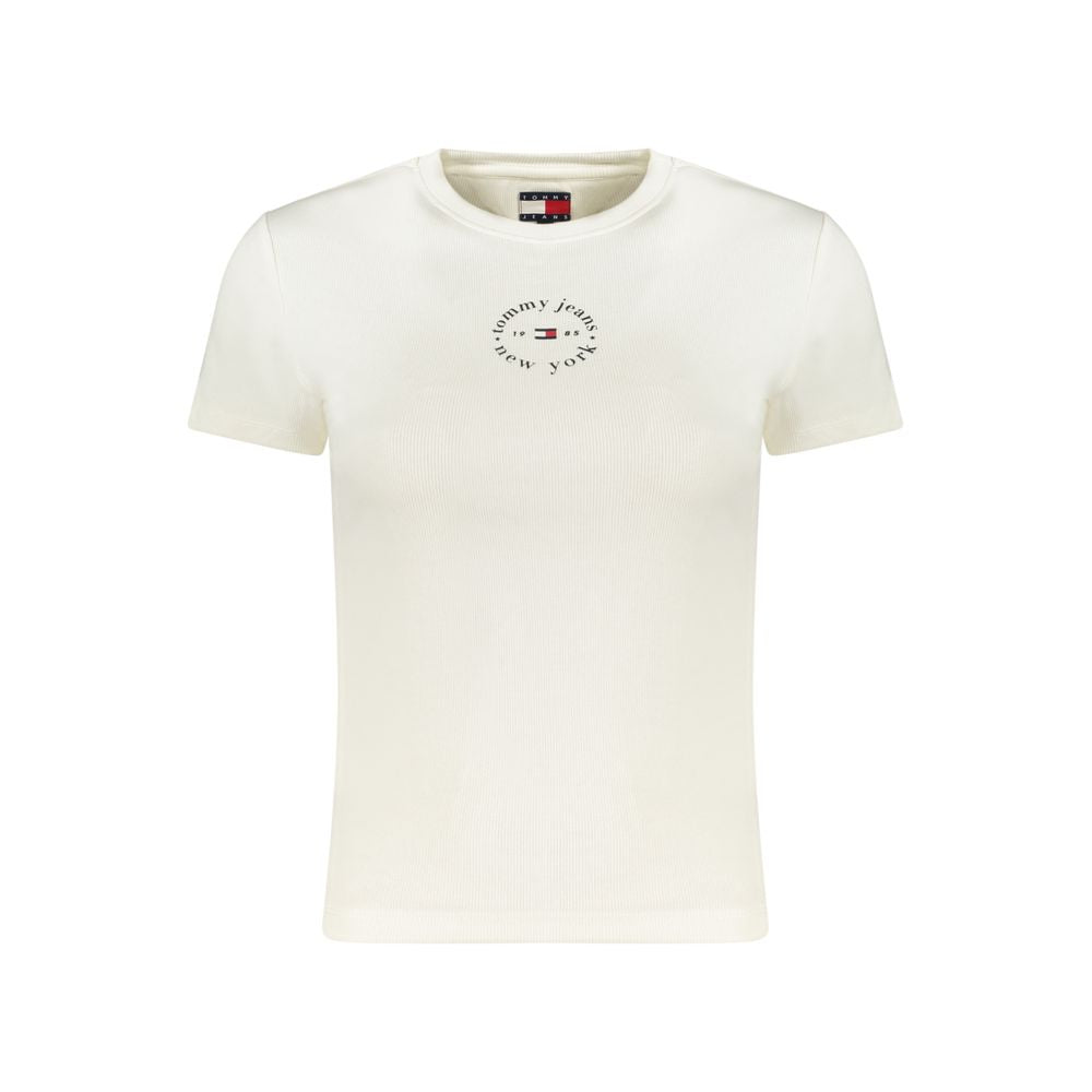 Tommy Hilfiger Weißes Baumwoll-T-Shirt