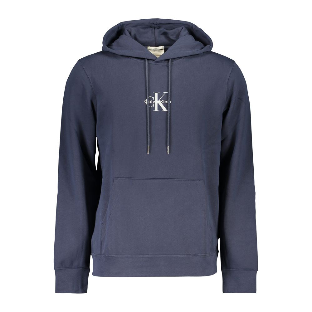 Calvin Klein Blauer Baumwollpullover für Herren
