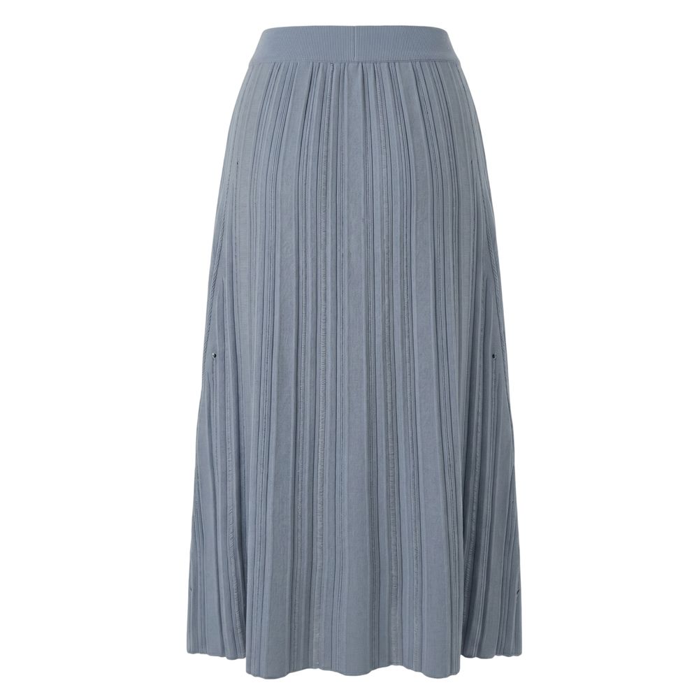 Malo Grauer Baumwollrock für Damen