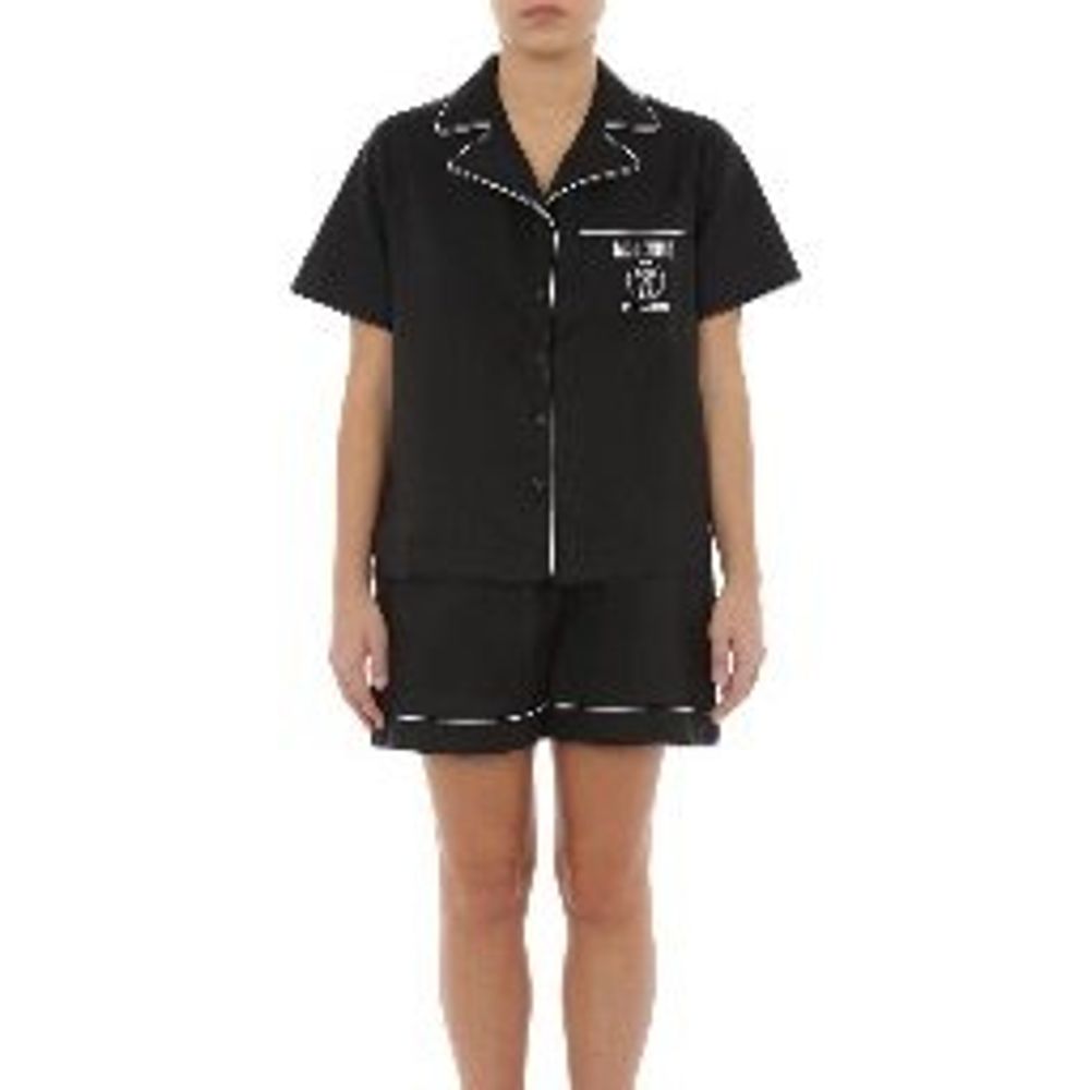 Moschino Pink Viscose Set Sleepwear