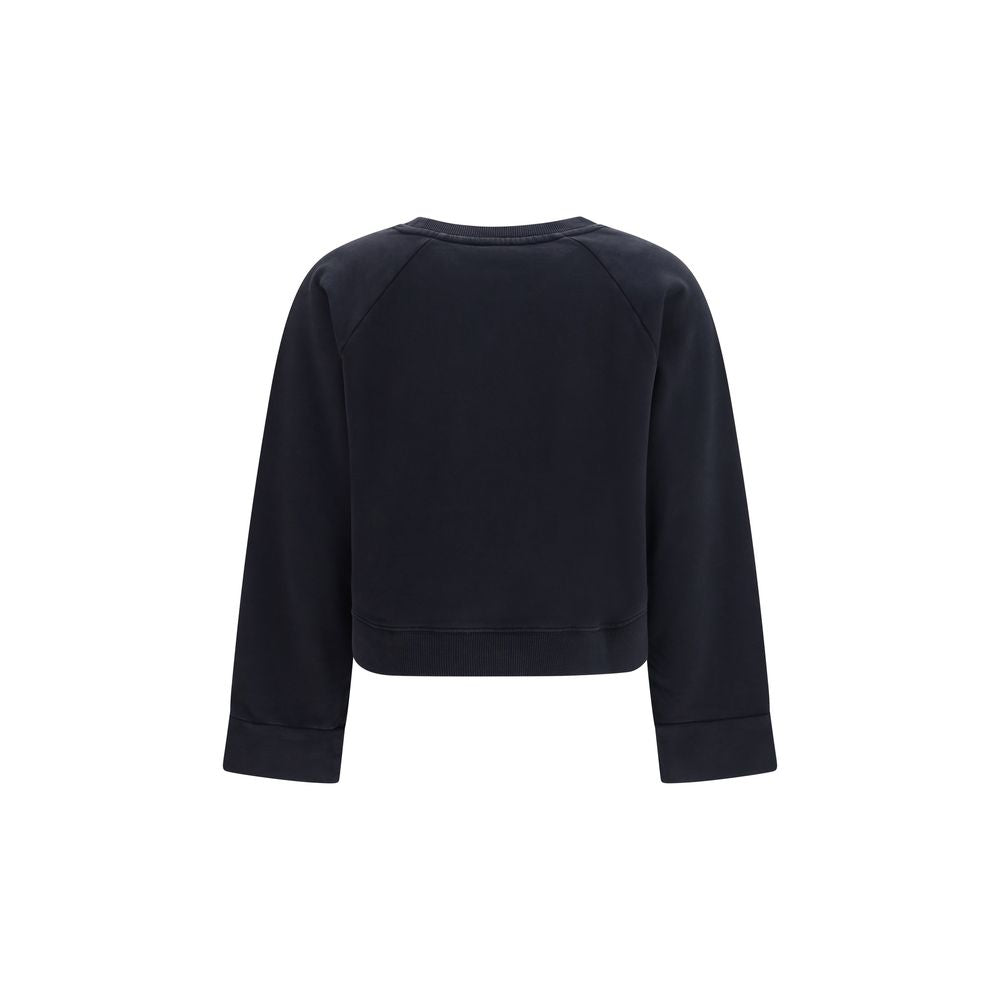 PINKO Schwarzer Baumwoll-Sweatshirt