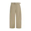 Magda Butrym Beige Cotton Casual Pants
