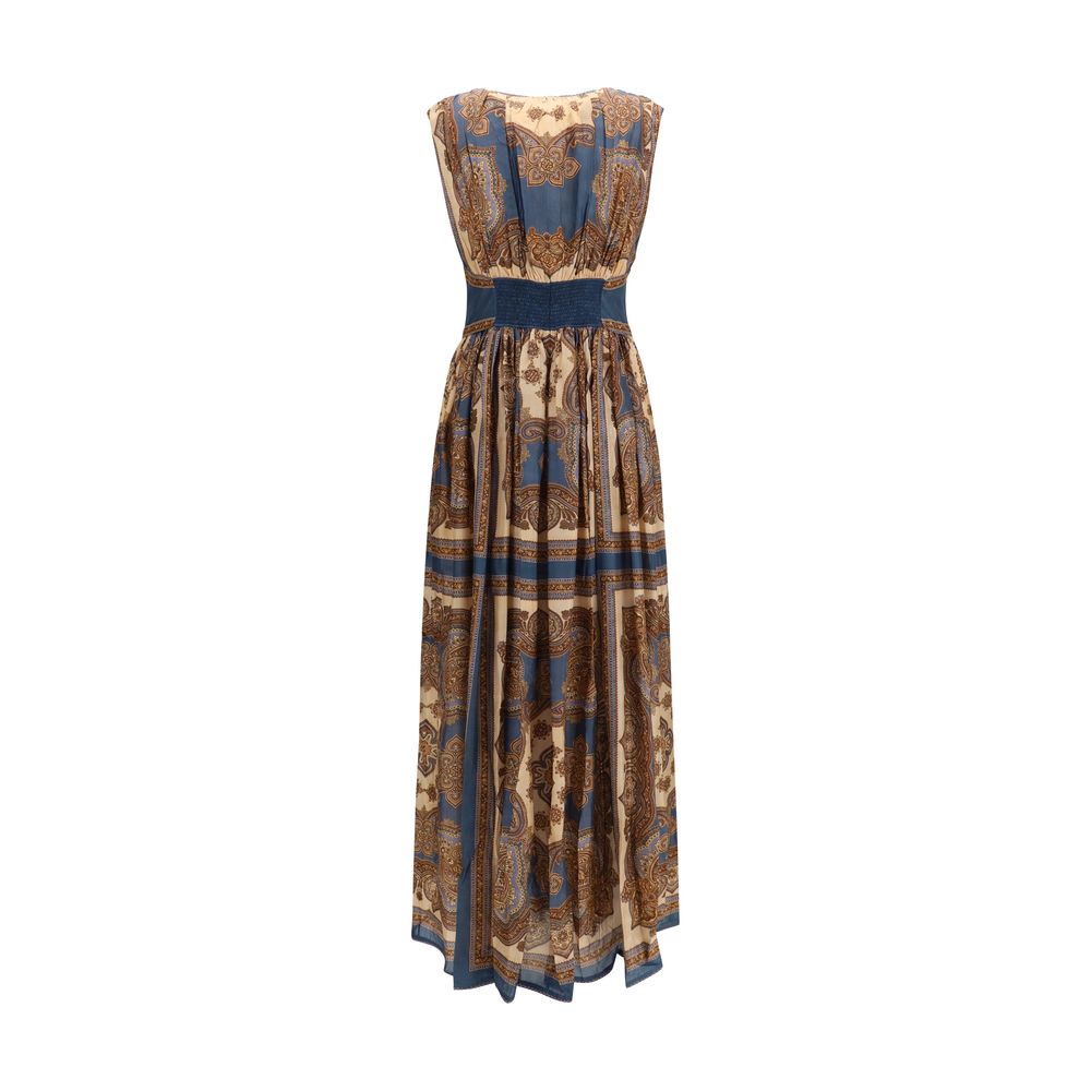 Zimmermann Weißes Seiden-Freizeitkleid