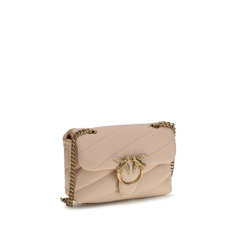 PINKO Multicolor Calf Leather Bos Taurus Schultertasche