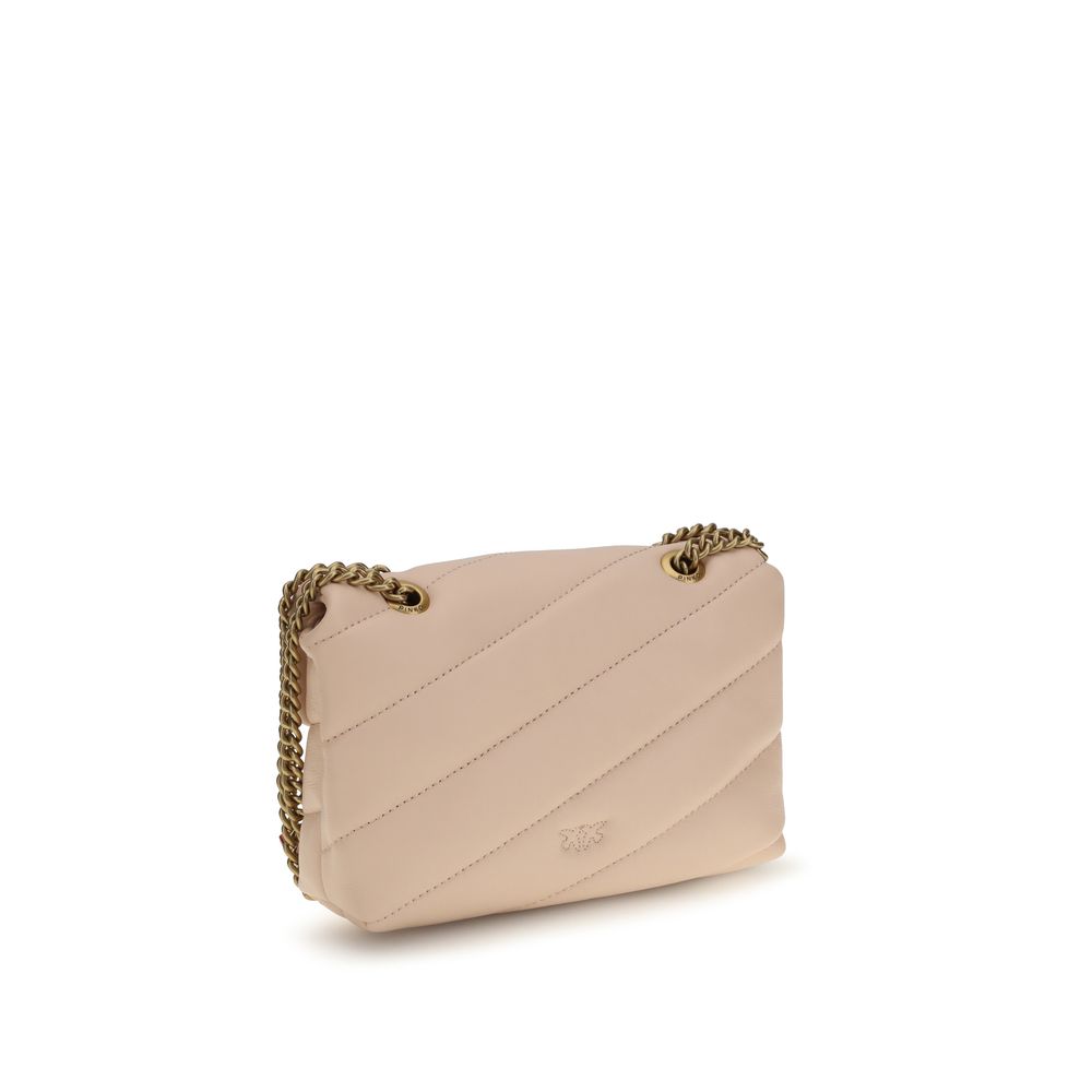 PINKO Multicolor Calf Leather Bos Taurus Schultertasche