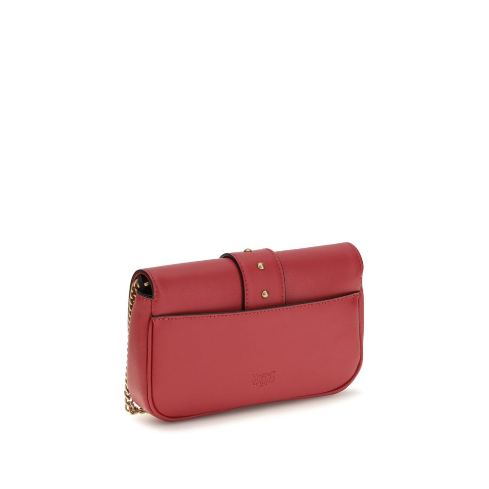 PINKO Multicolor Calf Leather Bos Taurus Schultertasche