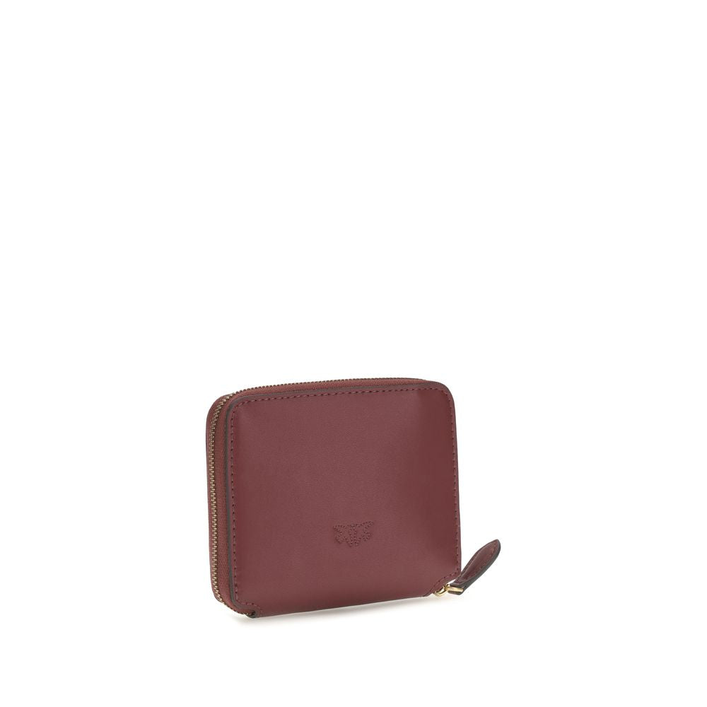 PINKO Multicolor Calf Leather Bos Taurus Geldbörse