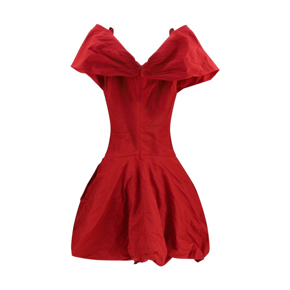 Magda Butrym Multicolor Cotton Cocktail Dress