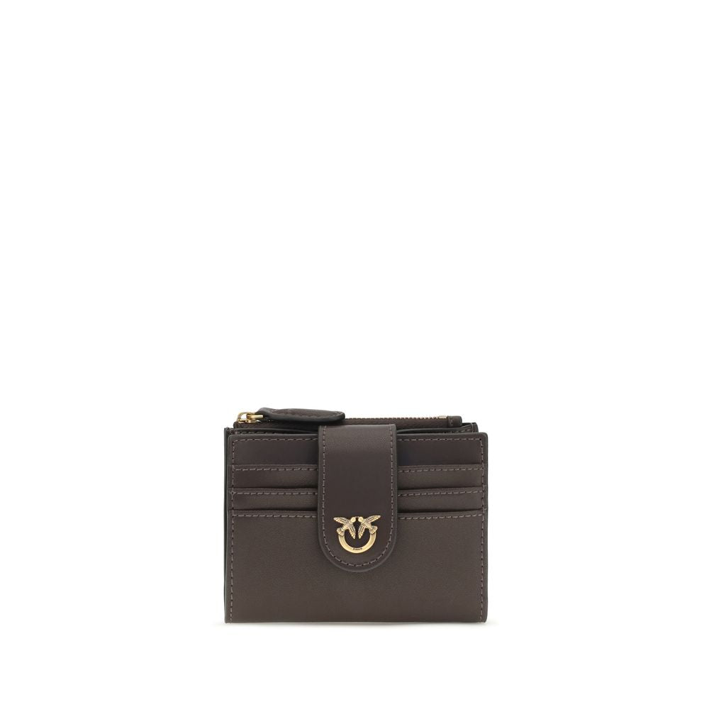PINKO Multicolor Calf Leather Bos Taurus Geldbörse