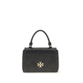 Tory Burch Schwarzes Kalbsleder Bos Taurus Portemonnaie