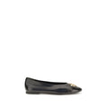 Tory Burch Schwarze Ballerinas aus Kalbsleder Bos Taurus