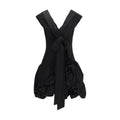 Magda Butrym Schwarzes Baumwoll-Freizeitkleid