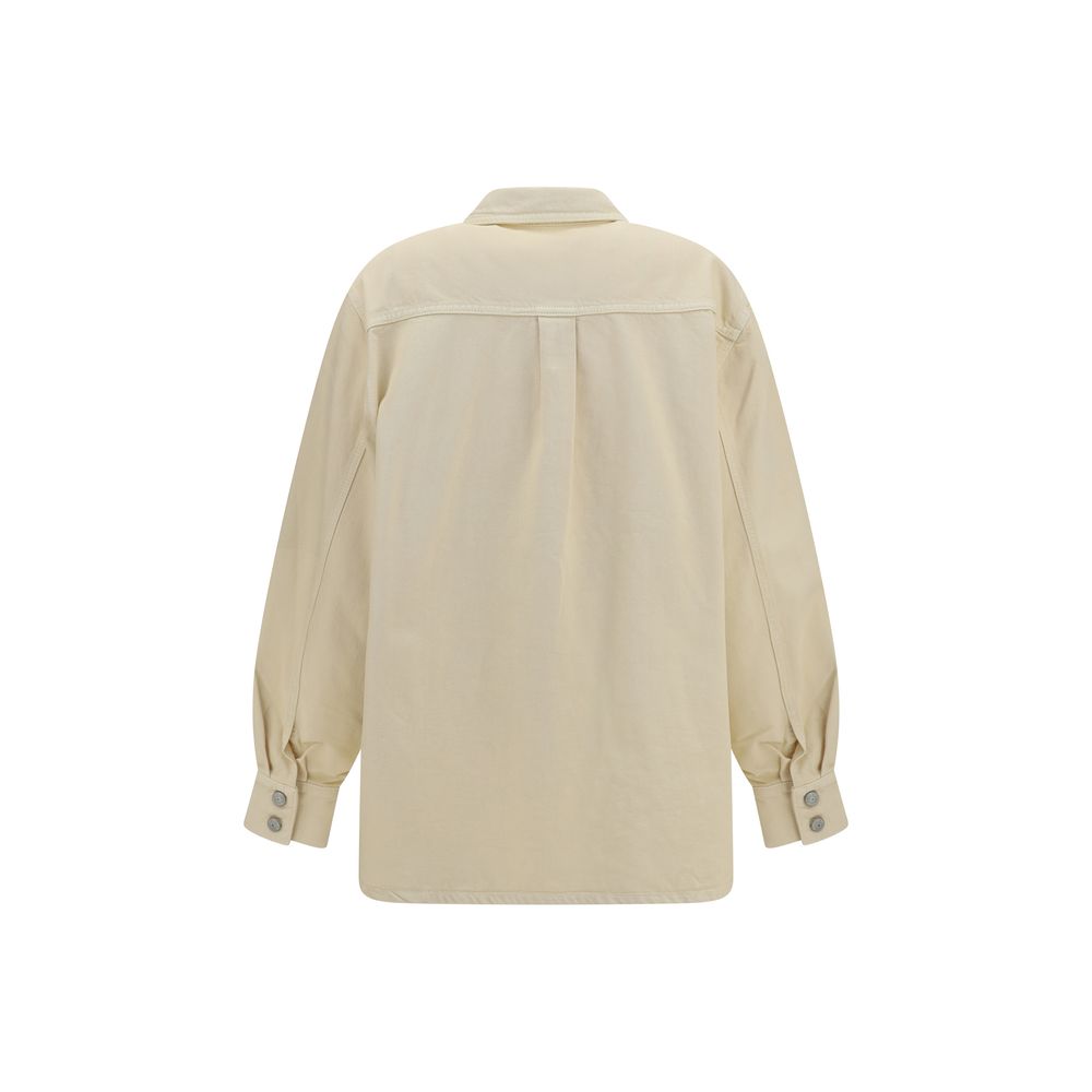 Magda Butrym Beige Denim Shirt
