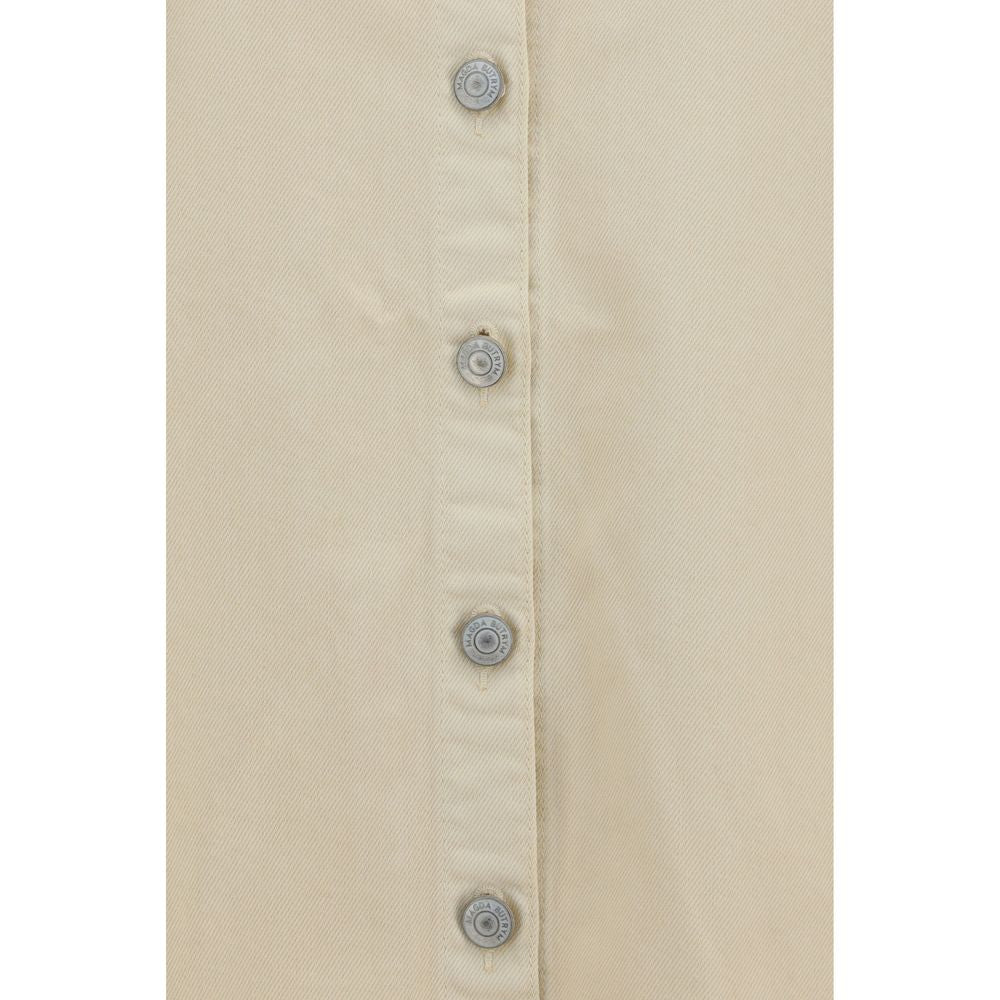Magda Butrym Beige Denim Shirt