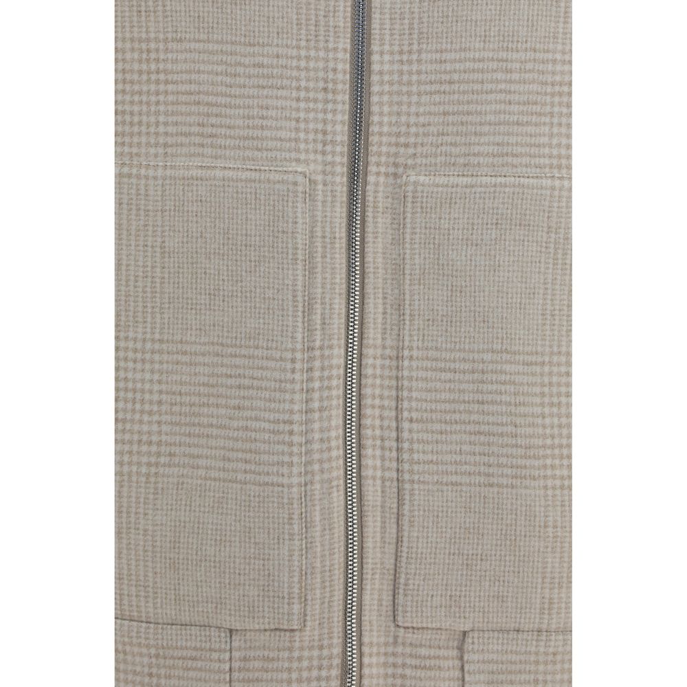 Brunello Cucinelli Beige Wool Clothing