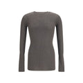 Rick Owens Grauer Oves Aries Wollpullover