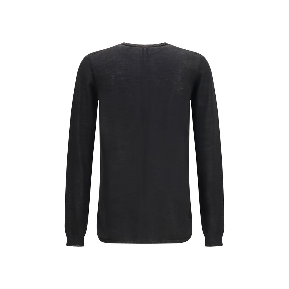 Rick Owens Pullover aus Wolle Oves Aries in Schwarz