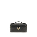 Tory Burch Schwarzes Kalbsleder Bos Taurus Portemonnaie
