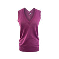 Malo Violettes Damen-Tanktop aus Leinen