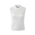 Malo Weißer Seidenpullover für Damen