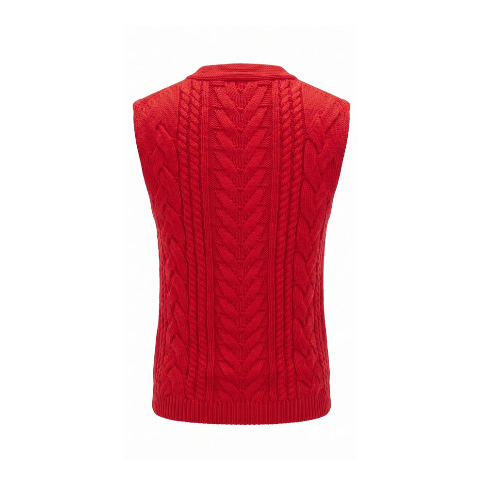 Malo Baumwollpullover in Rot