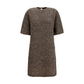 Fabiana Filippi Braunes Wollkleid Oves Aries Casual