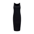 Jacquemus Schwarzes Viskose-Freizeitkleid