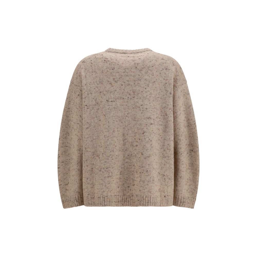 Fabiana Filippi Beige Wool Oves Aries Sweatshirt