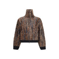 Brunello Cucinelli Brauner Mohair-Mantel in voller Länge