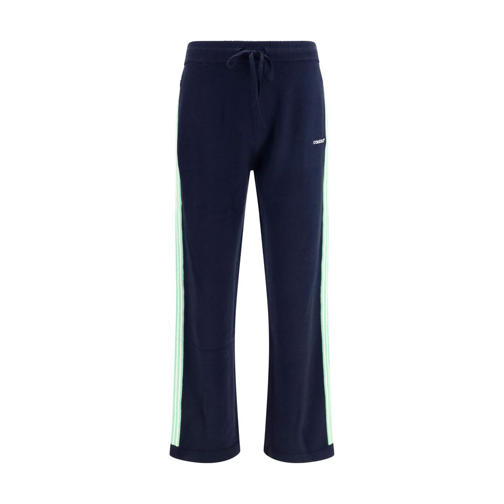Casablanca Blaue Jogginghose aus Wolle Oves Aries (Trainingshose)