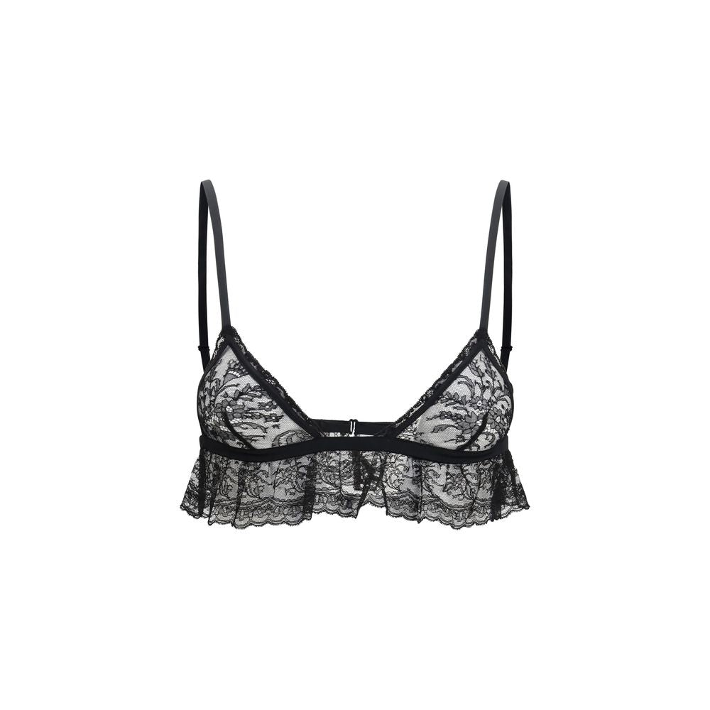 Dolce & Gabbana Schwarzer Baumwoll-BH